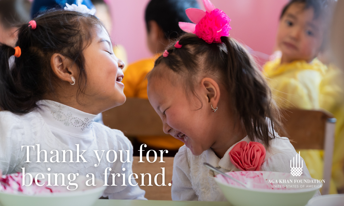 Thank you for being a friend