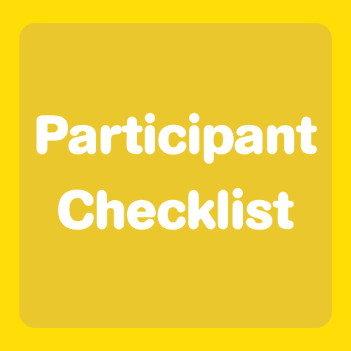 Participant Checklist