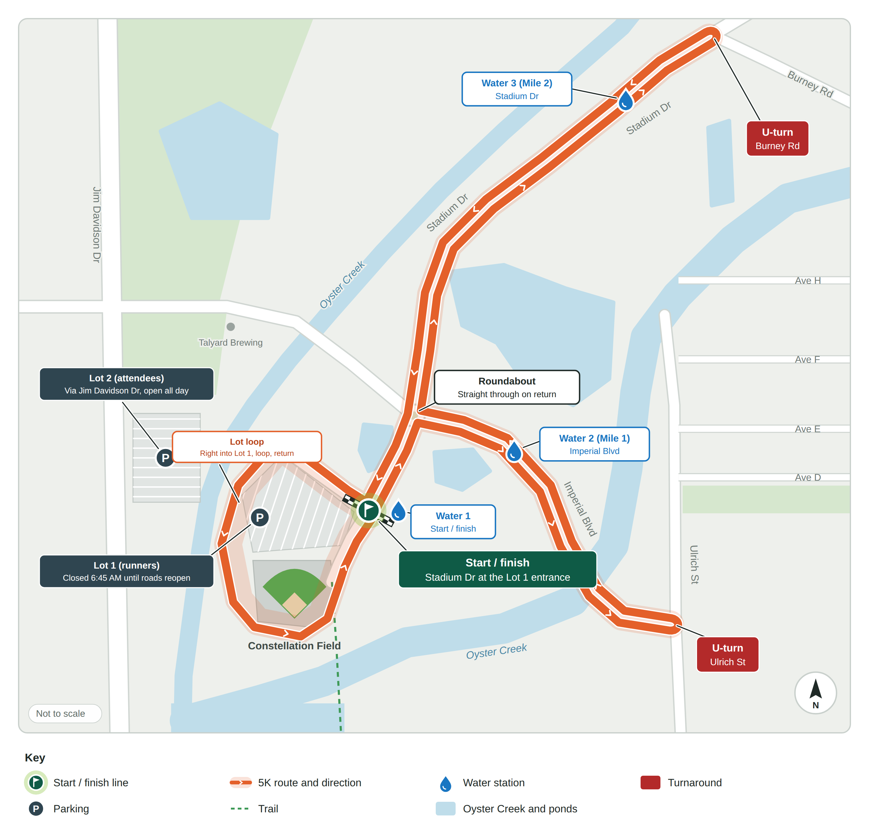 2026 Houston Walk and Run Exterior Map