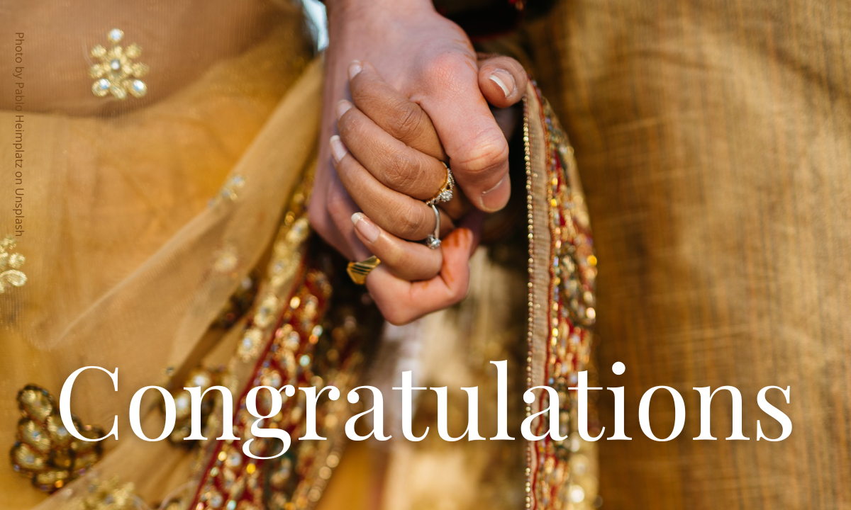 Congratulations